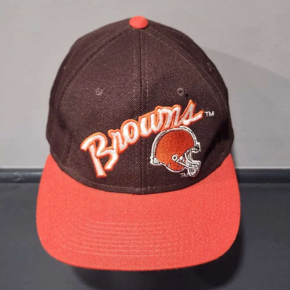 VTG Cleveland Browns Sports Specialties NFL Pro Line Mens Size 7 Hat Cap Youngan